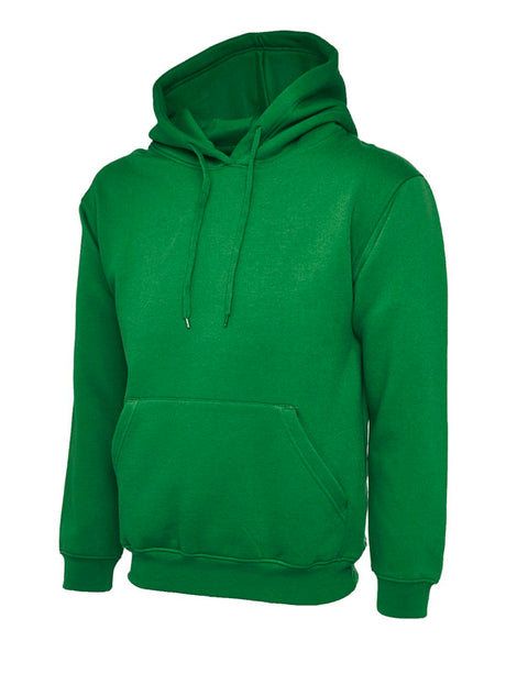 Uneek UC502 - Classic Hooded Sweatshirt  Kelly Green