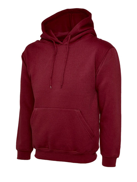 Uneek UC502 - Classic Hooded Sweatshirt  Maroon
