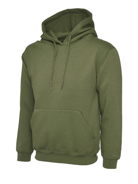 Uneek UC502 - Classic Hooded Sweatshirt  Olive