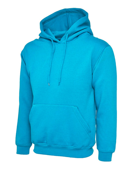 Uneek UC502 - Classic Hooded Sweatshirt  Sapphire Blue