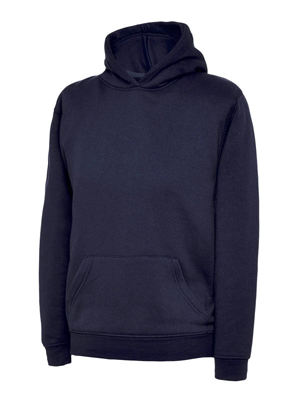 Uneek UC503 - Childrens Hooded Sweatshirt  Navy