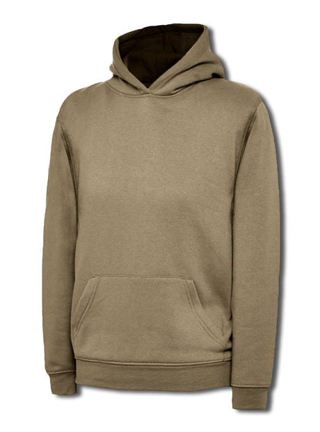 Uneek UC503 - Childrens Hooded Sweatshirt  Olive