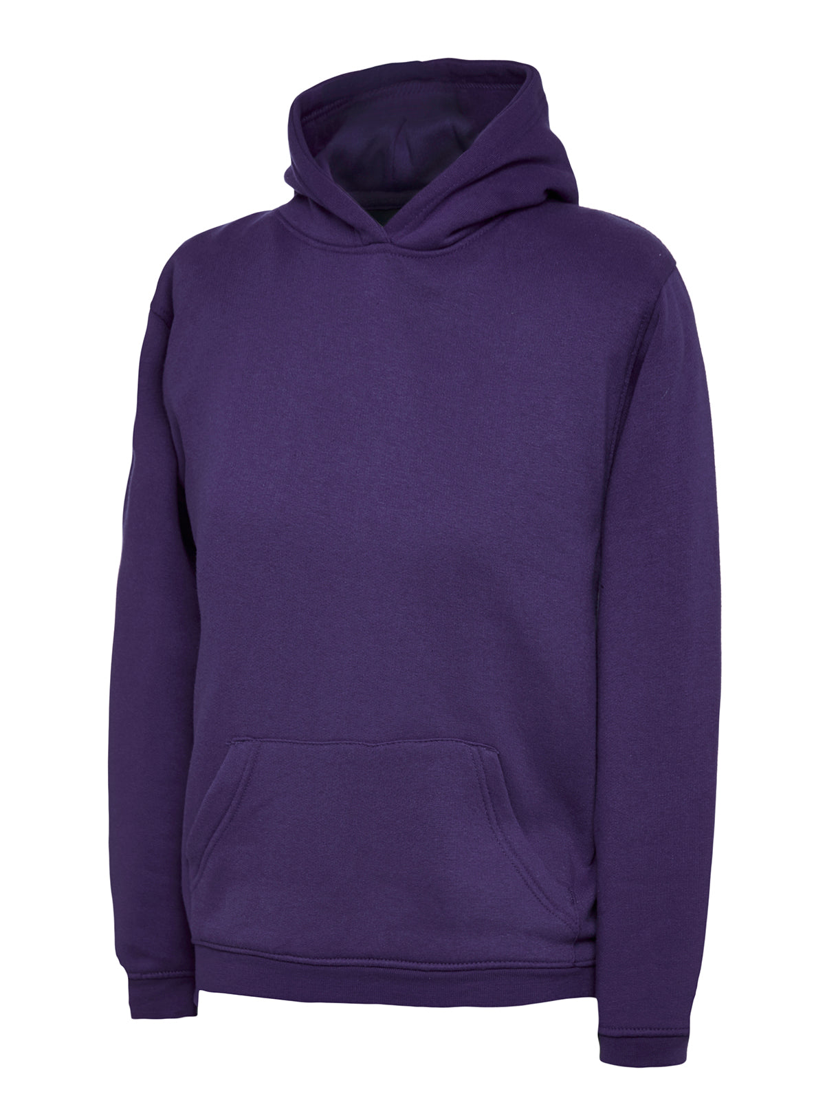 Uneek UC503 - Children’s Hooded Sweatshirt - Purple / 11/13 Years - Hoodies: Yellow
