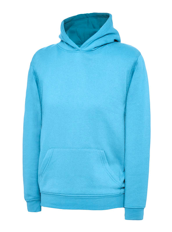 Uneek UC503 - Childrens Hooded Sweatshirt  Sky