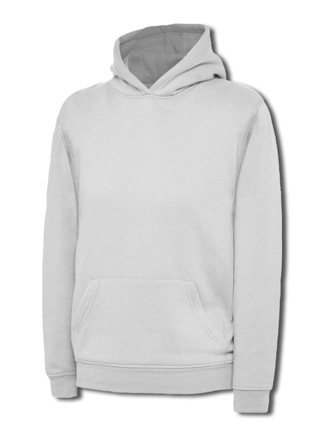 Uneek UC503 - Childrens Hooded Sweatshirt  White