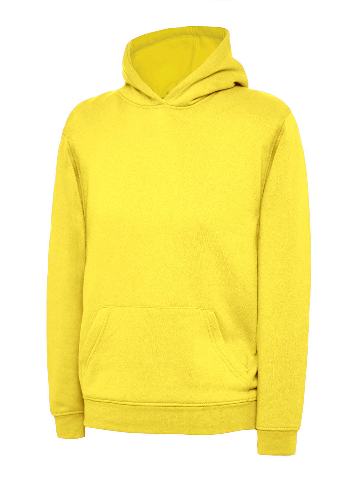 Uneek UC503 - Children’s Hooded Sweatshirt - Yellow / 11/13 Years - Hoodies