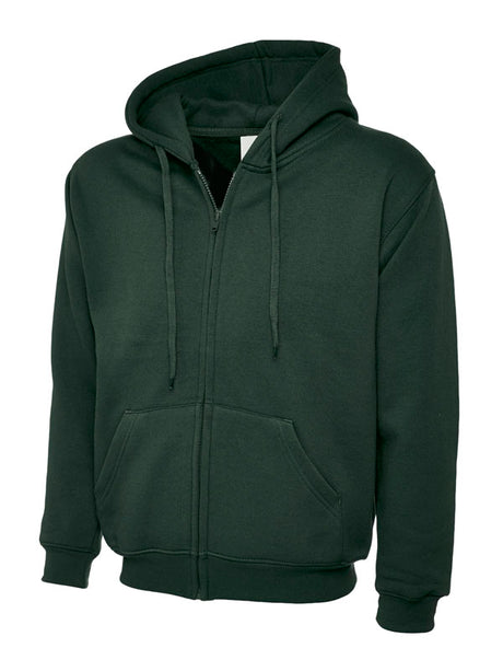 Uneek UC504 - Adults Classic Full Zip Hooded Sweatshirt