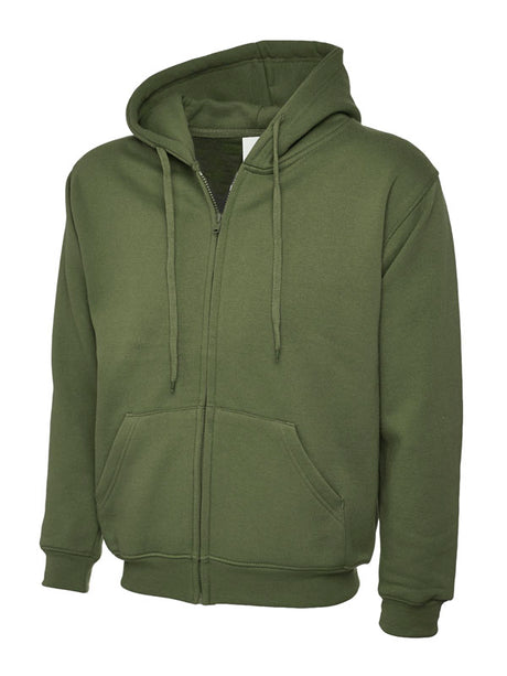 Uneek UC504 - Adults Classic Full Zip Hooded Sweatshirt
