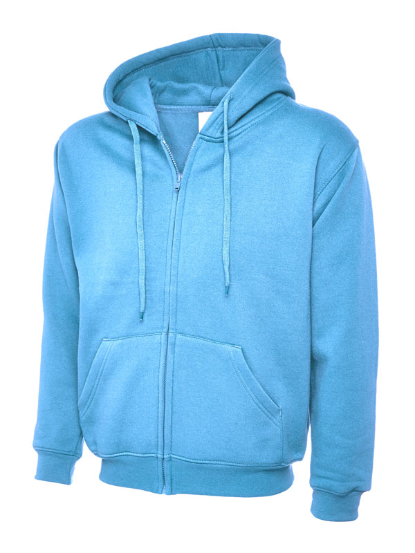 Uneek UC504 - Adults Classic Full Zip Hooded Sweatshirt