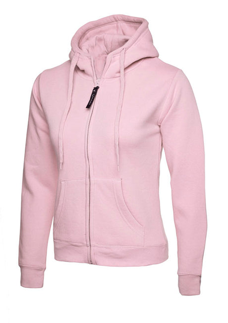 Uneek UC505 - Ladies Classic Full Zip Hooded Sweatshirt