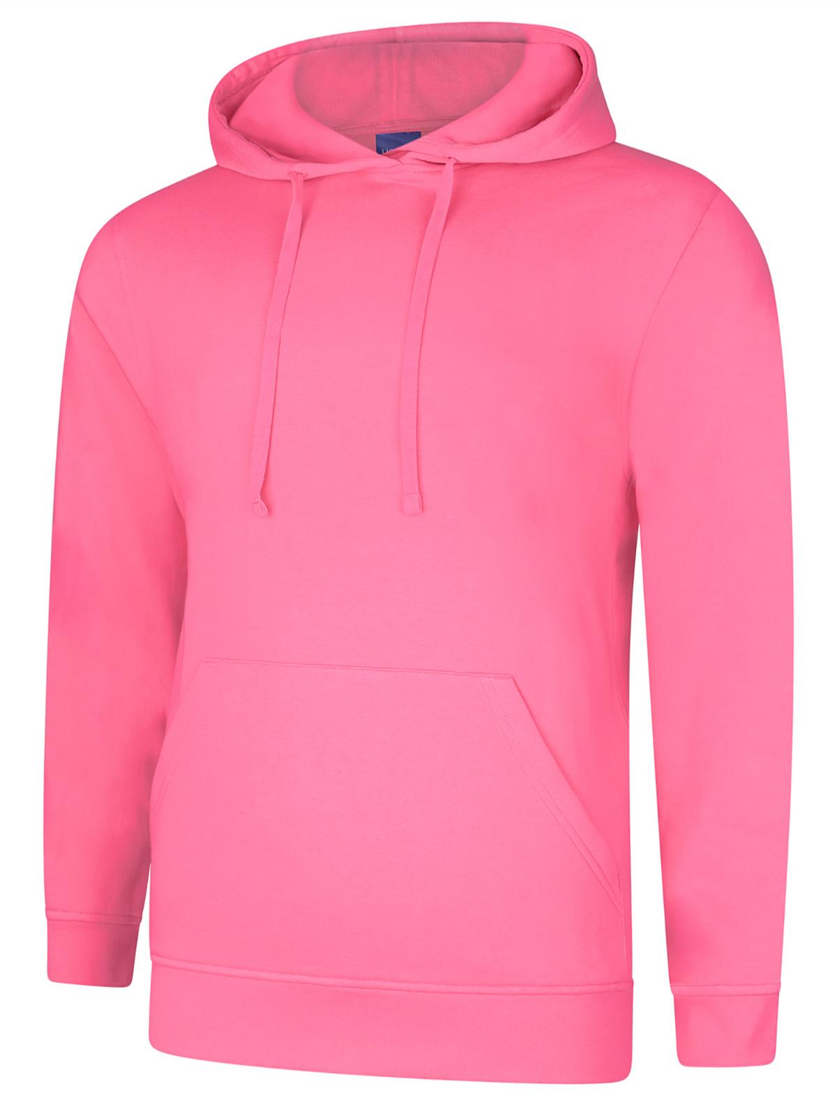 Uneek UC509 - Deluxe Hooded Sweatshirt - Candy Floss / XS - Hoodies: Yellow