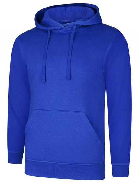 Uneek UC509 - Deluxe Hooded Sweatshirt Royal