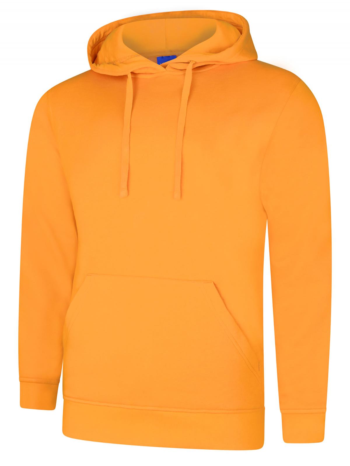 Uneek UC509 - Deluxe Hooded Sweatshirt - Tiger Gold / XS - Hoodies: Yellow