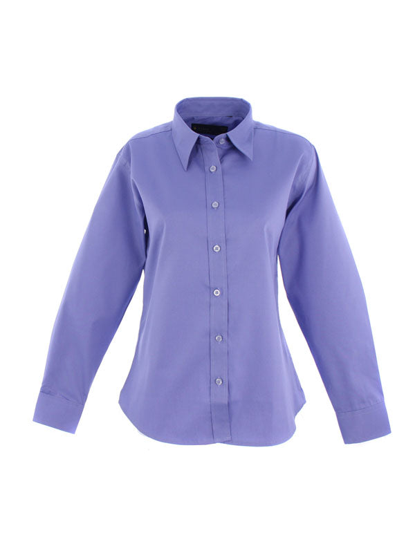Uneek UC703 - Ladies Pinpoint Oxford Full Sleeve Shirt