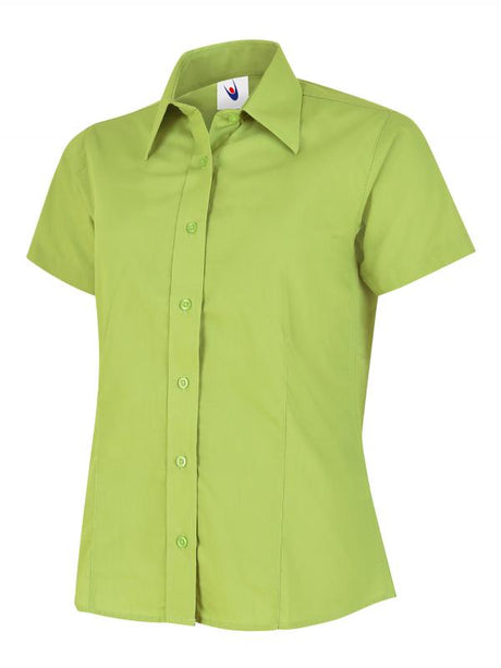 Uneek UC712 - Ladies Poplin Half Sleeve Shirt