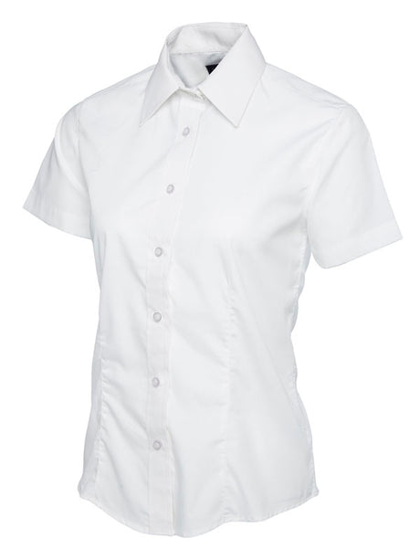 Uneek UC712 - Ladies Poplin Half Sleeve Shirt