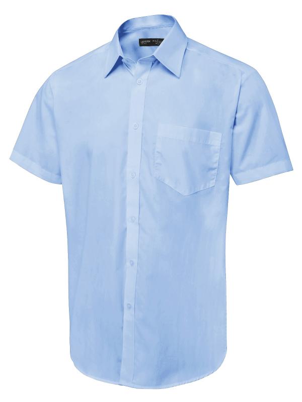 Uneek UC714 - Mens Short Sleeve Poplin Shirt