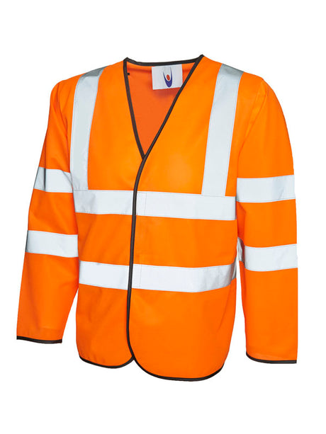 Uneek UC802 - Long Sleeve Safety Waist Coat
