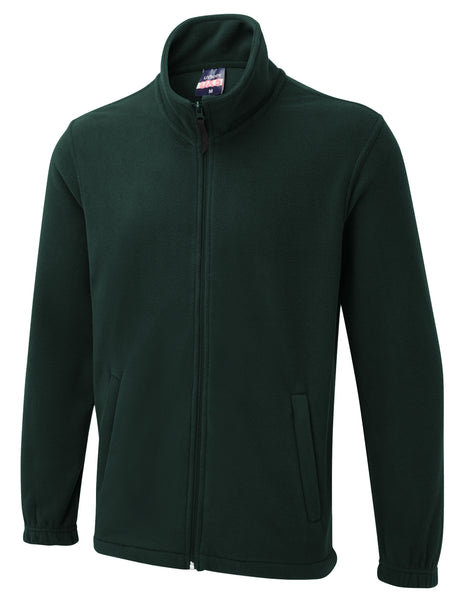 the_ux_full_zip_fleece_bottle_green