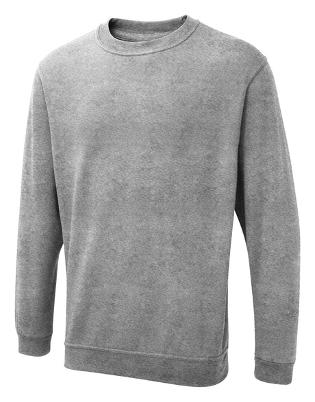 Uneek UX3 - The Ux Sweatshirt Heather Grey
