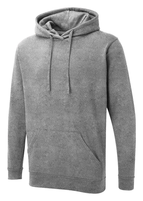Uneek UX4 - The Ux Hoodie Heather Grey