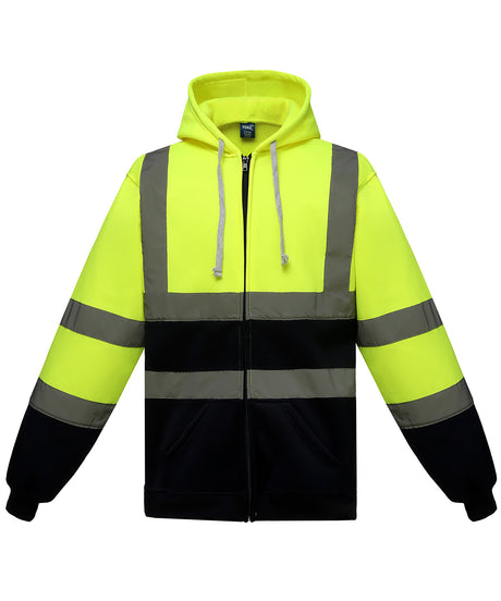 Yoko Hi-Vis Zip Hoodie