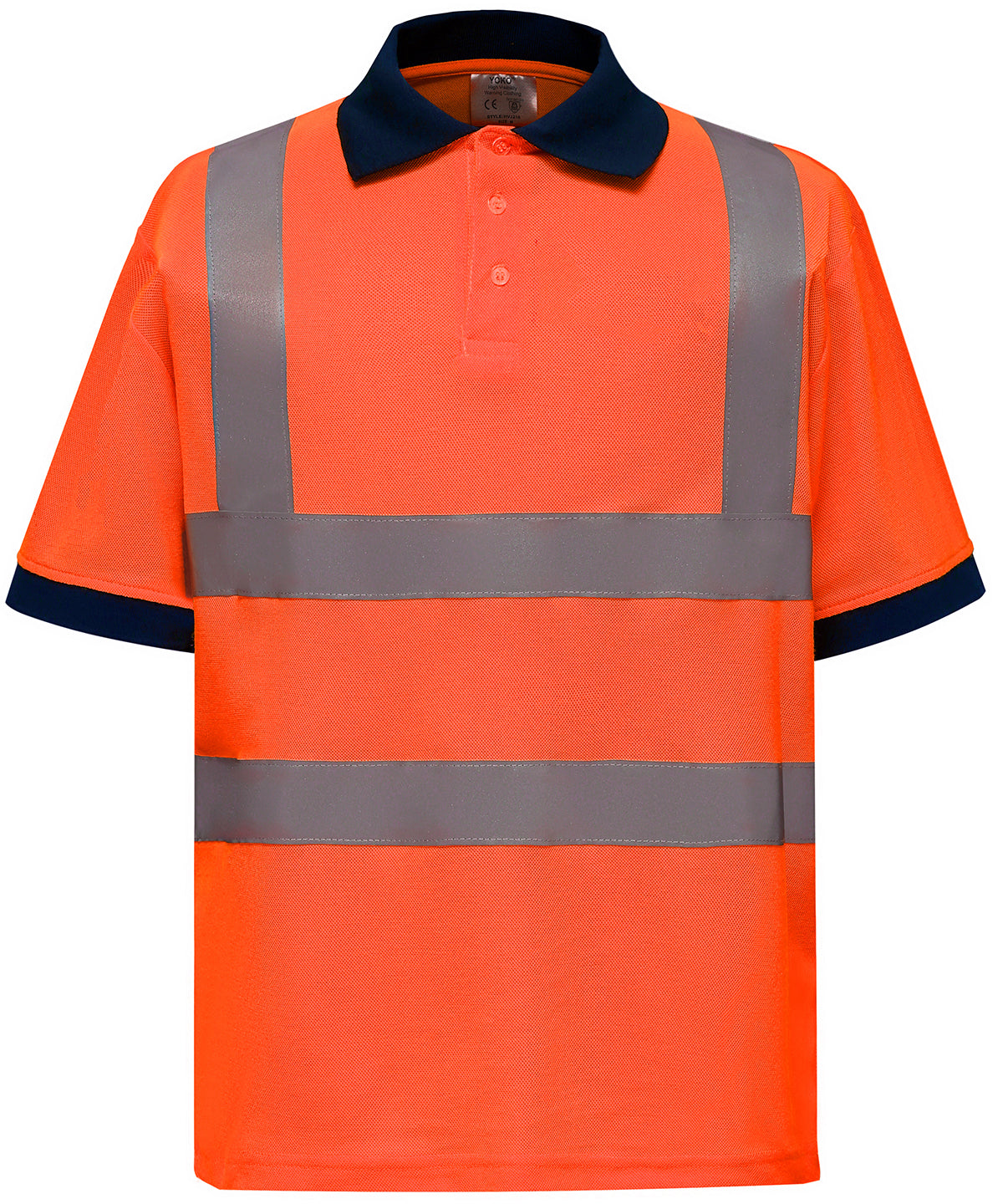 Yoko Hi-Vis Short Sleeve Polo