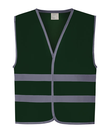Yoko Hi-Vis Reflective Border Kids Waistcoat