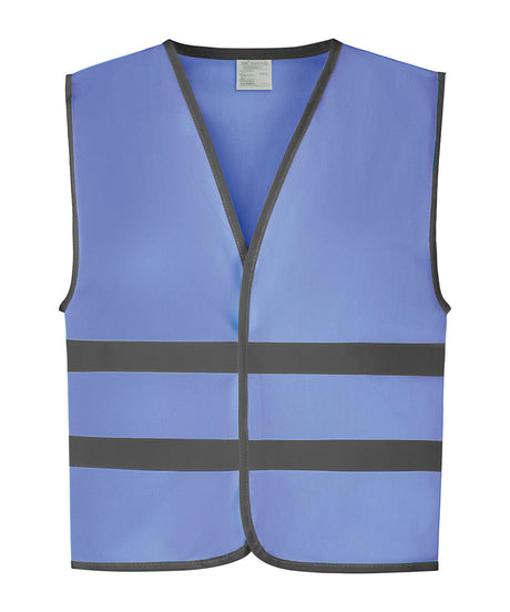 Yoko Hi-Vis Reflective Border Kids Waistcoat