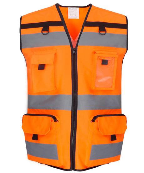 Yoko Hi-Vis Ripstop Tool Vest