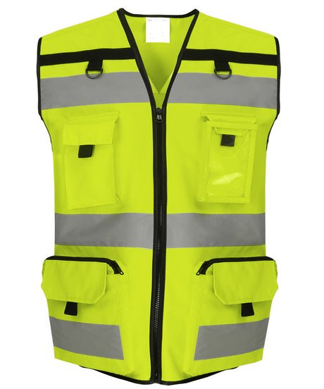 Yoko Hi-Vis Ripstop Tool Vest