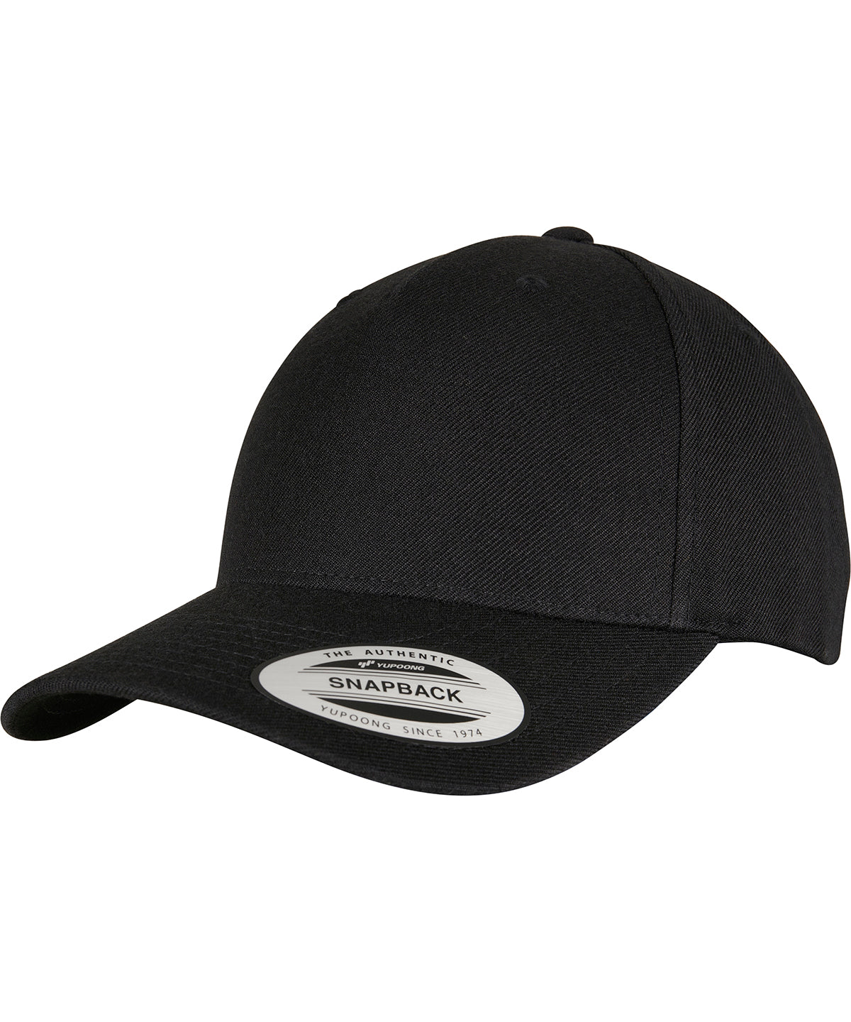 Flexfit by Yupoong YP classics 5-panel premium curved visor snapback cap