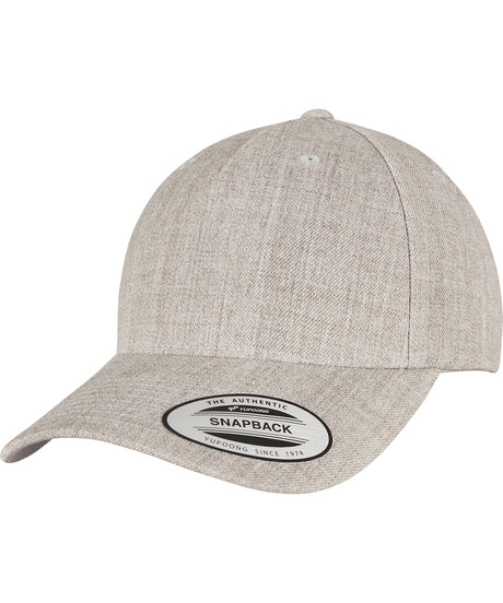 Flexfit by Yupoong YP classics 5-panel premium curved visor snapback cap