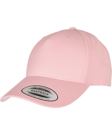 Flexfit by Yupoong YP classics 5-panel premium curved visor snapback cap
