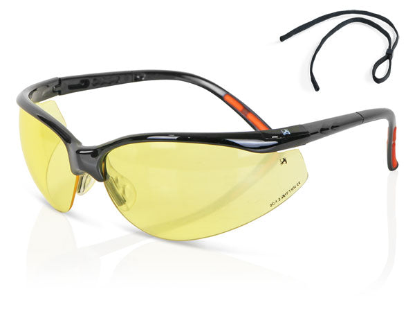 Beeswift High Performance Lens Safety Spectacle - Yellow - Eye Protection