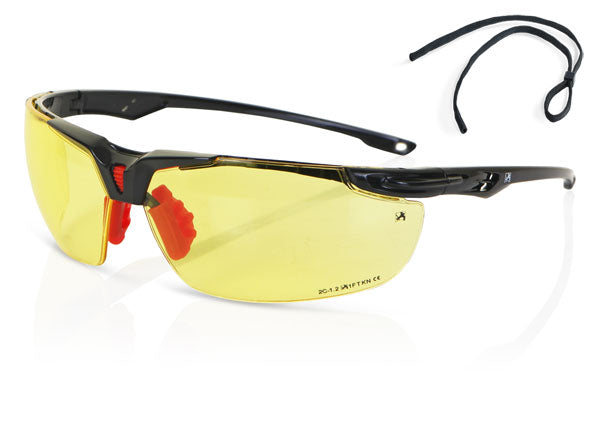Beeswift High Performance Sportstyle Spectacle - Yellow - Eye Protection