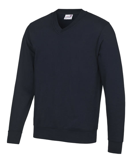 AWDis Senior Academy v-neck sweatshirt