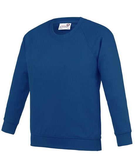 AWDis Kids Academy raglan sweatshirt