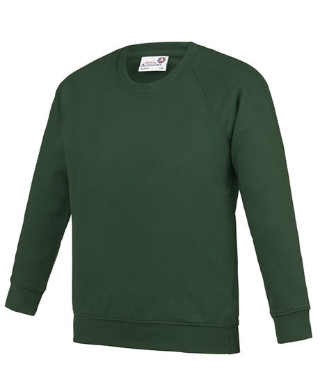 AWDis Kids Academy raglan sweatshirt