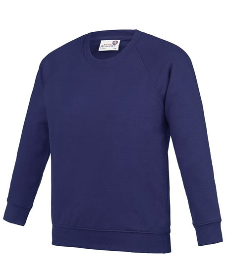 AWDis Kids Academy raglan sweatshirt