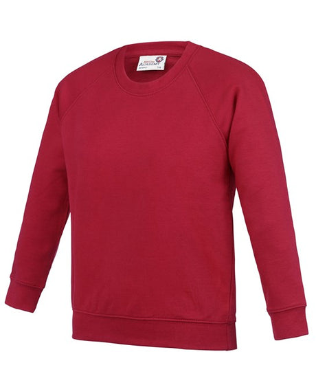 AWDis Kids Academy raglan sweatshirt