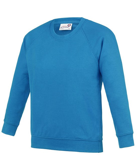 AWDis Kids Academy raglan sweatshirt