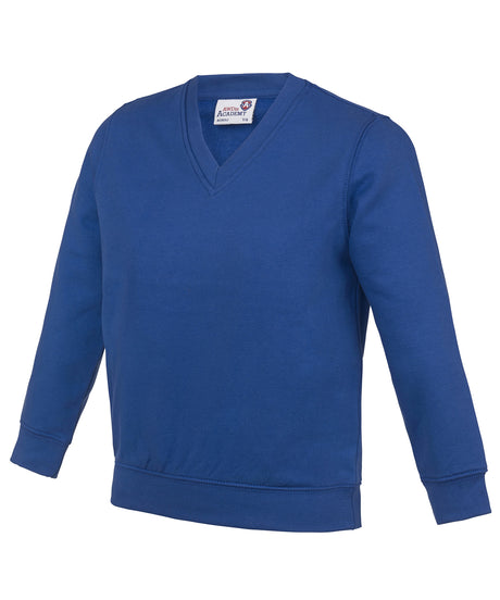 AWDis Kids Academy v-neck sweatshirt