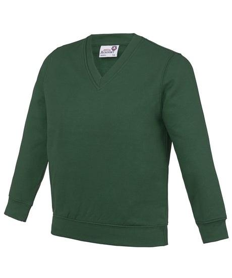 AWDis Kids Academy v-neck sweatshirt