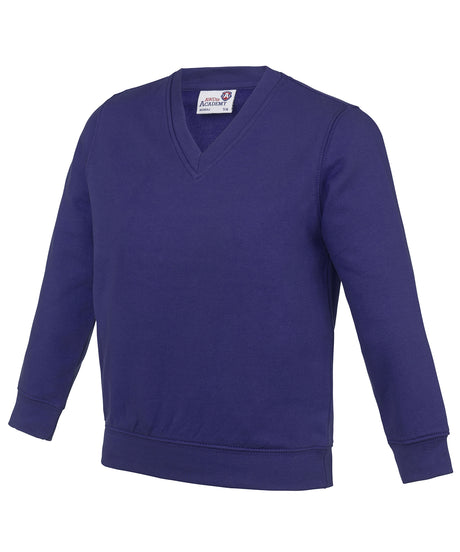 AWDis Kids Academy v-neck sweatshirt