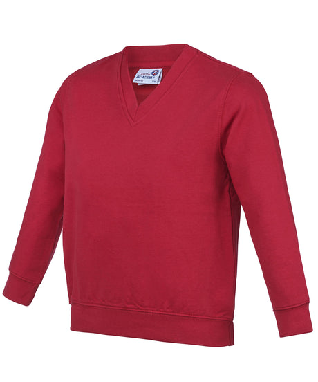 AWDis Kids Academy v-neck sweatshirt