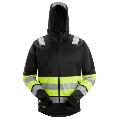 Snickers 8038 Hi-vis Class 1 Full Zip Hoodie