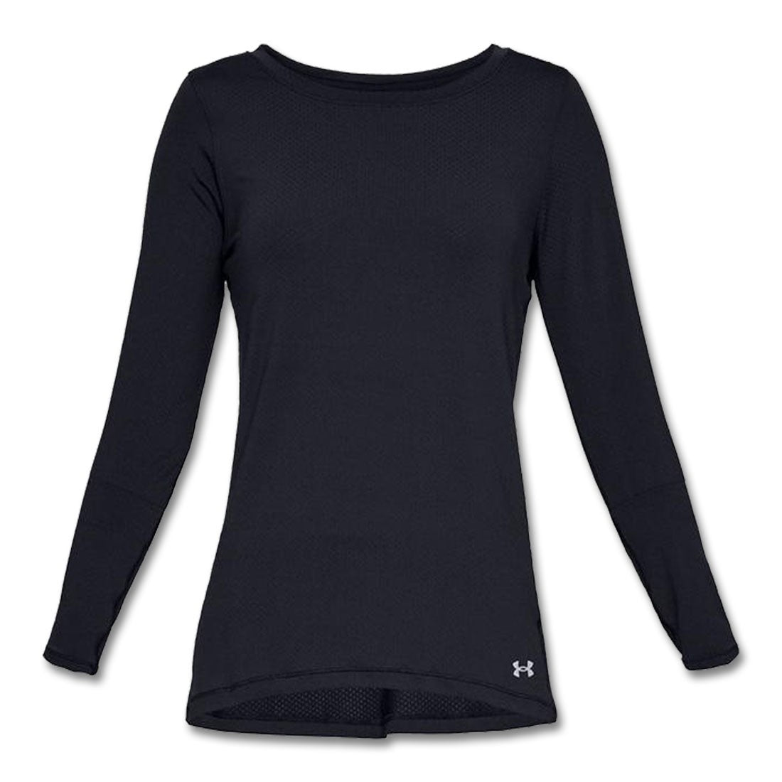 Under Armour Women’s HeatGear Long Sleeve Top - Black / XS - Sportswear