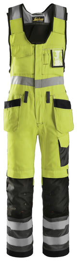 Snickers 2136 One Piece Holster pocket Class 2 Yellow\Muted black - High vis yellow\Muted / 30R (44) - One-piece