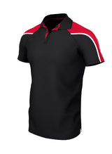 Igen Unisex Polo Black Red - 40 - Sportswear